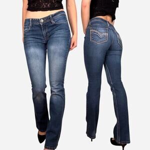 Mudd boot cut low rise jeans y2k style - juniors size 5 (fits like modern XS)